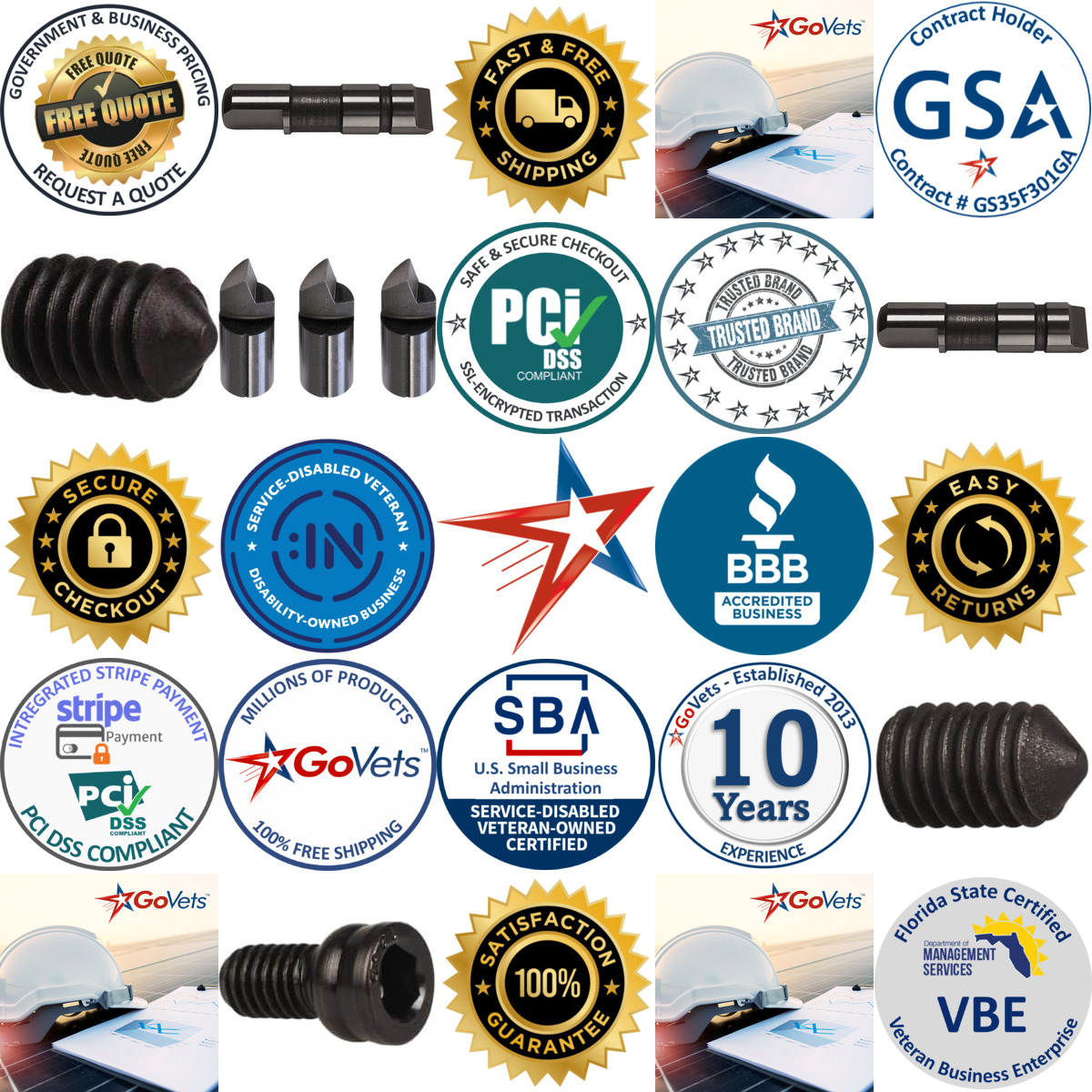 A selection of Face Driver Hardware and Accessories products on GoVets