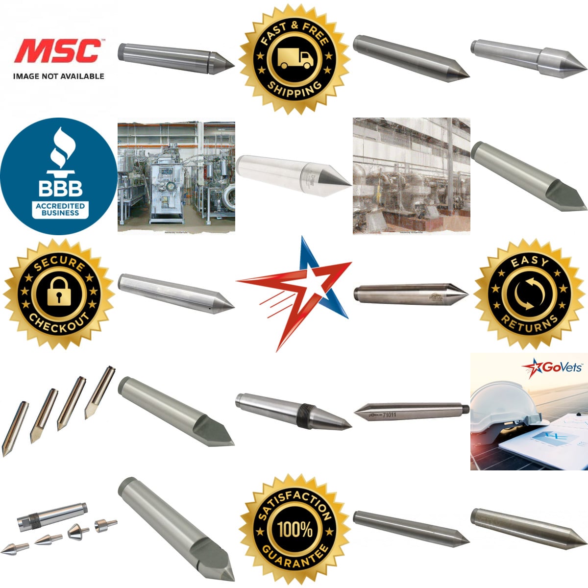 A selection of Dead Centers products on GoVets