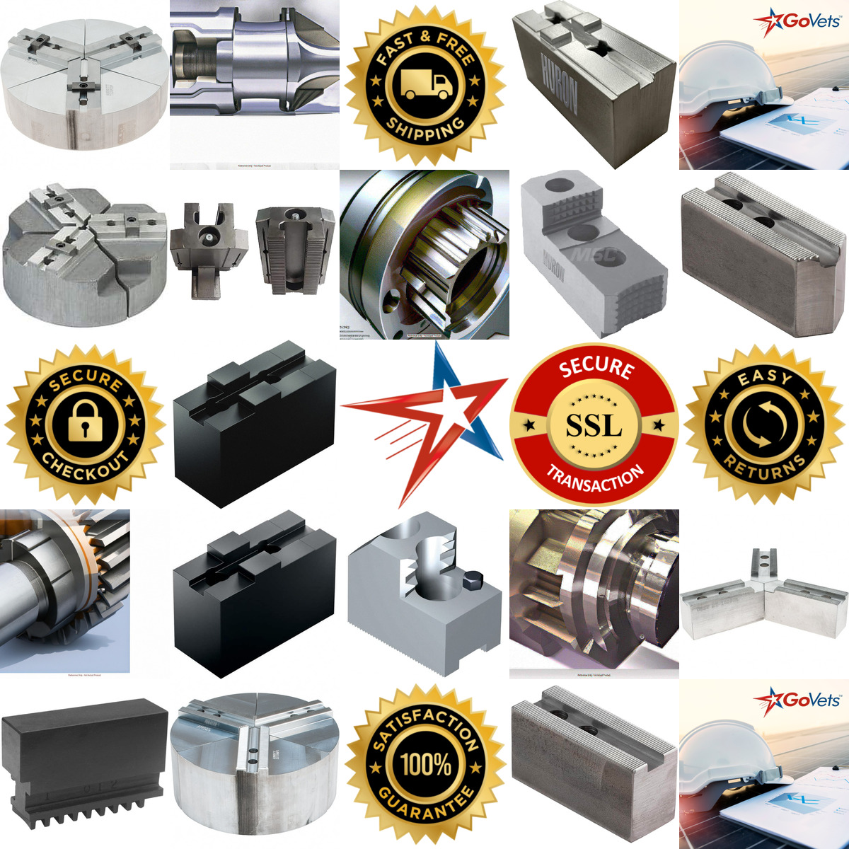 A selection of Lathe Chuck Jaws products on GoVets