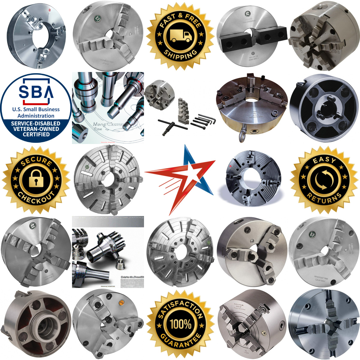 A selection of Manual Lathe Chucks products on GoVets
