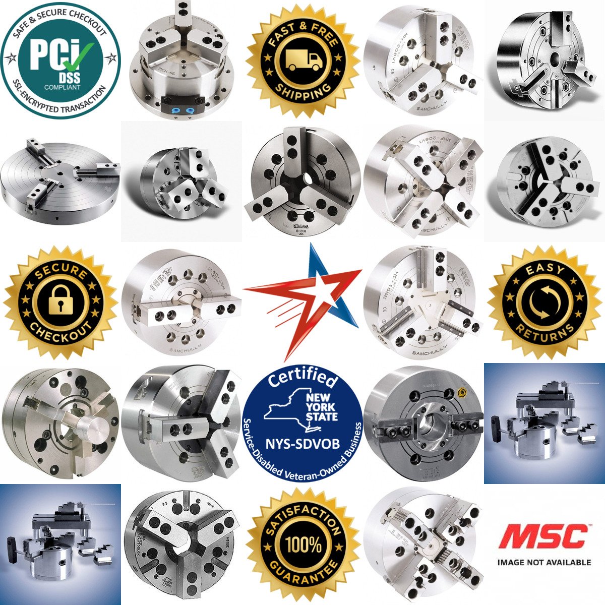 A selection of Power Lathe Chucks products on GoVets