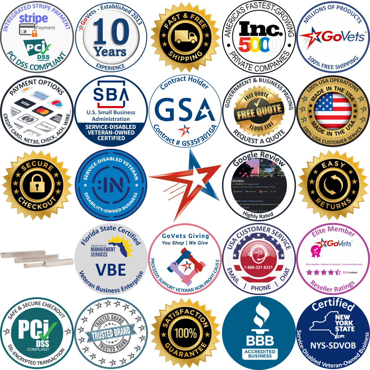 A selection of Sherline products on GoVets