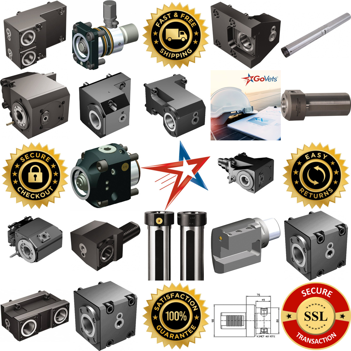 A selection of Lathe Modular Clamping Units products on GoVets