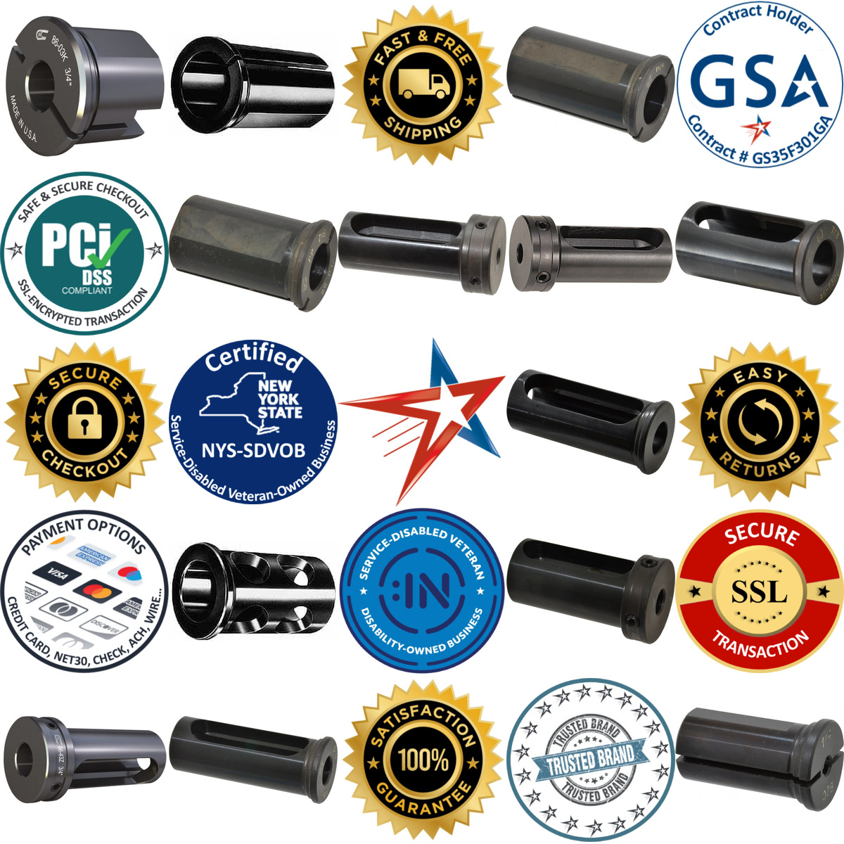 A selection of Global Cnc Industries products on GoVets