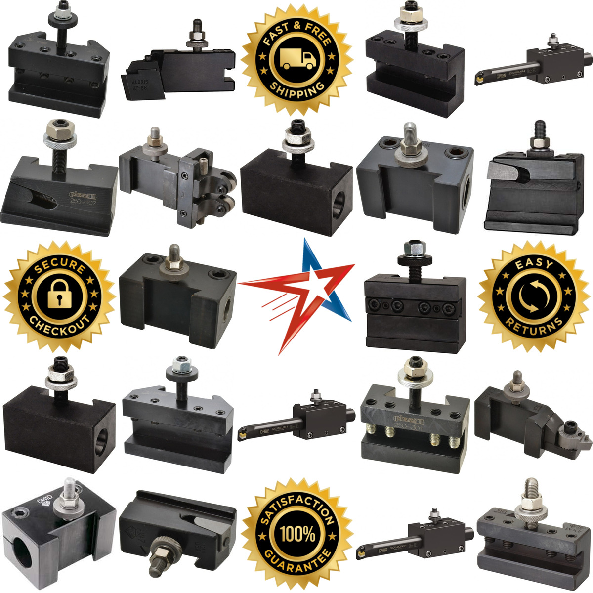 Millions of Products A selection of Tool Post Holders products on GoVets