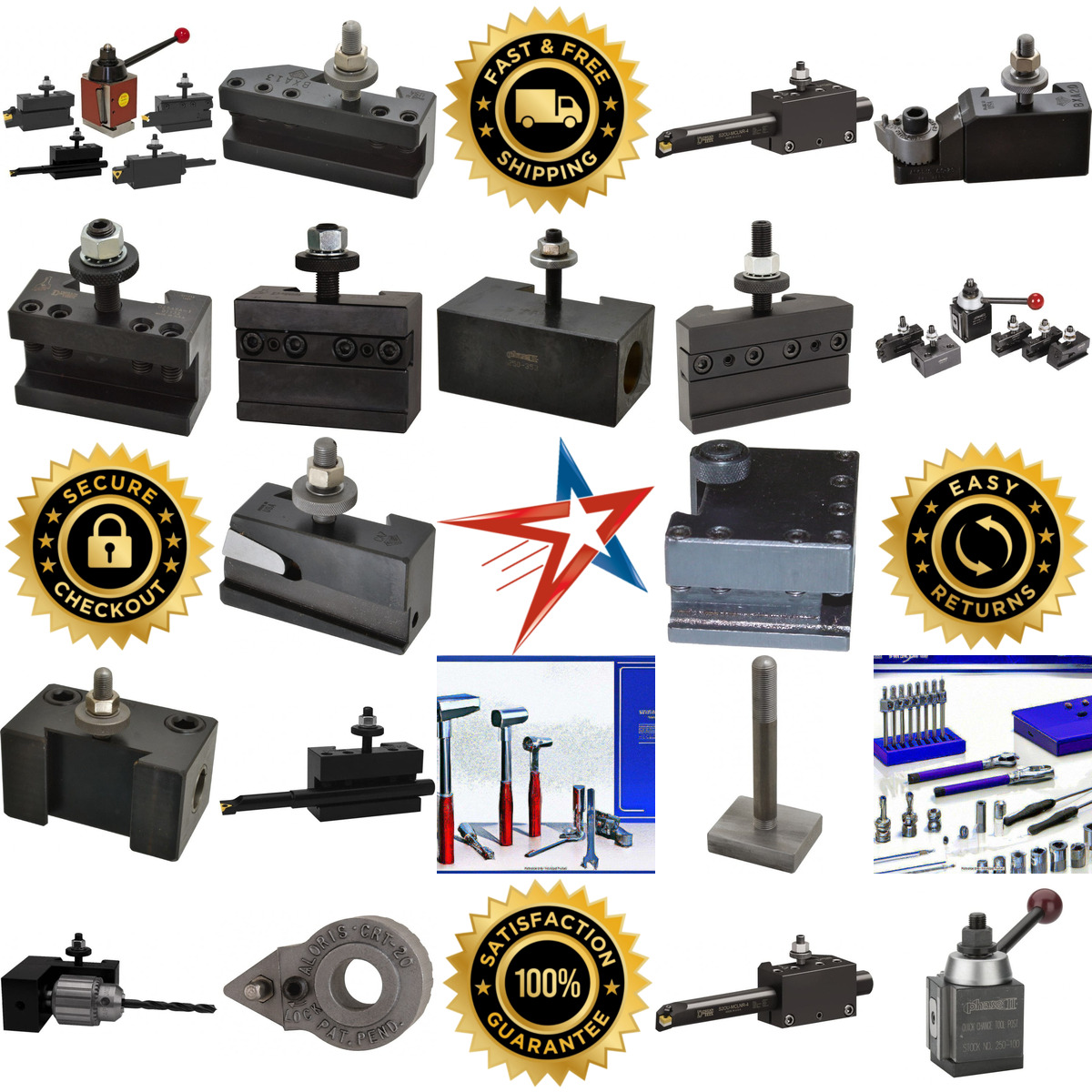 A selection of Tool Posts and Tool Post Holders products on GoVets