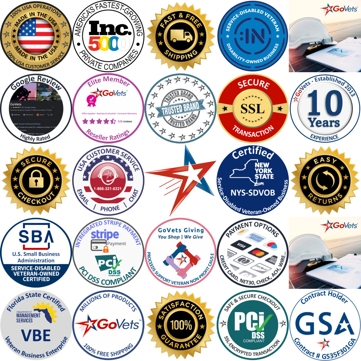 Millions of Products A selection of Value Collection products on GoVets