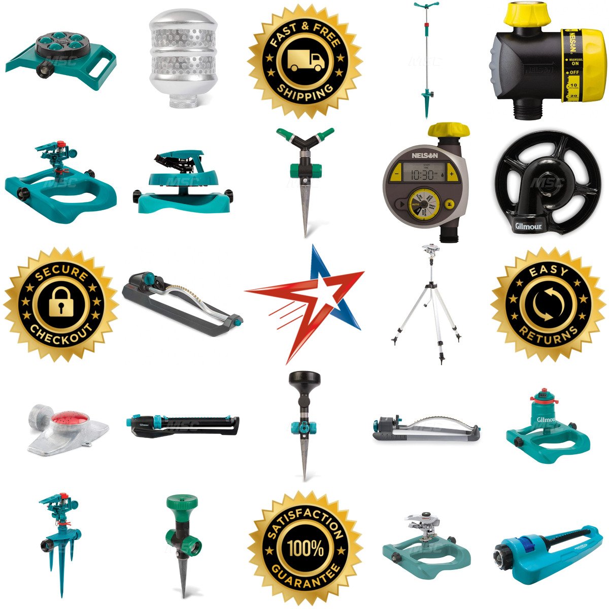 A selection of Lawn Sprinklers and Timers products on GoVets