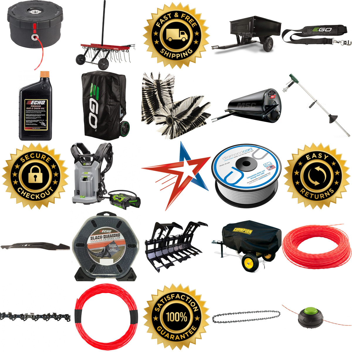 A selection of Power Lawn and Garden Equipment Accessories products on GoVets