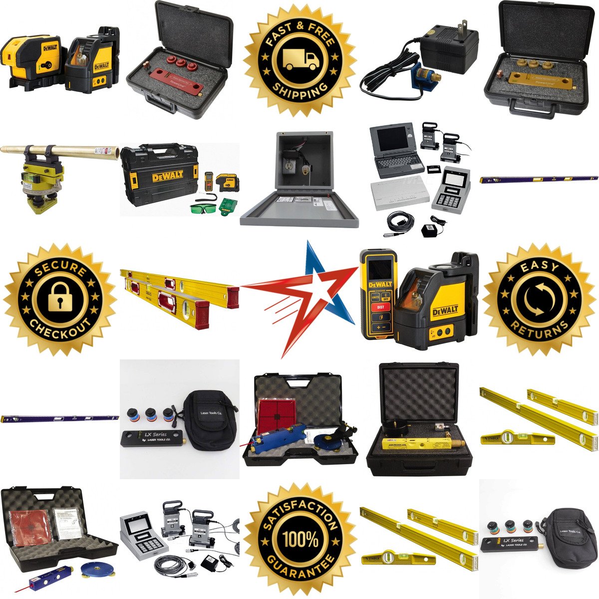 A selection of Level Kits products on GoVets