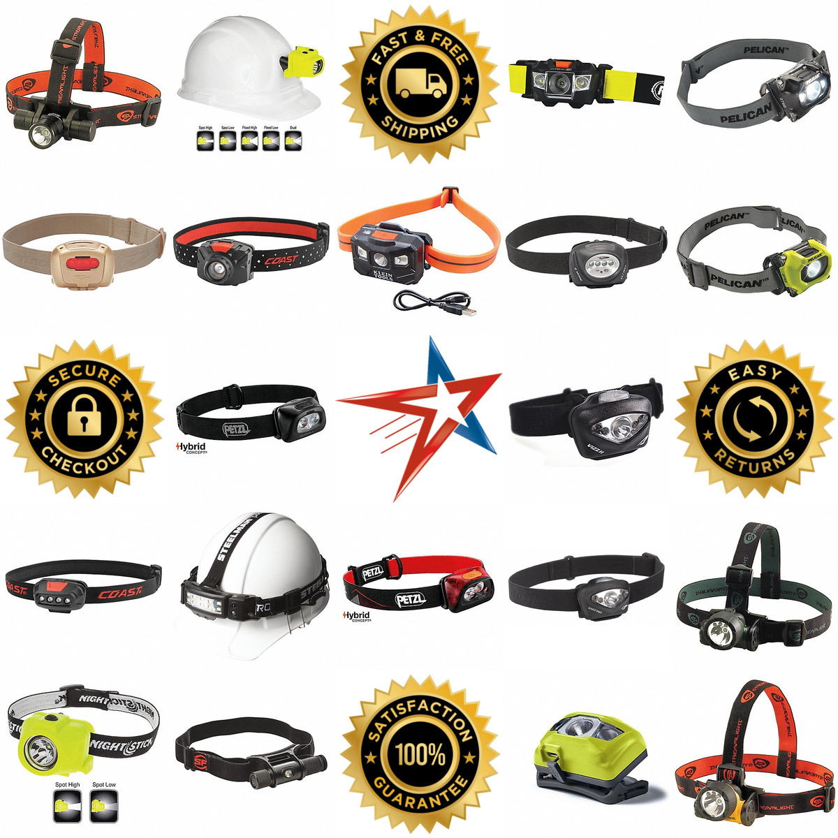 A selection of Headlamps and Headgear Mounted Lights products on GoVets