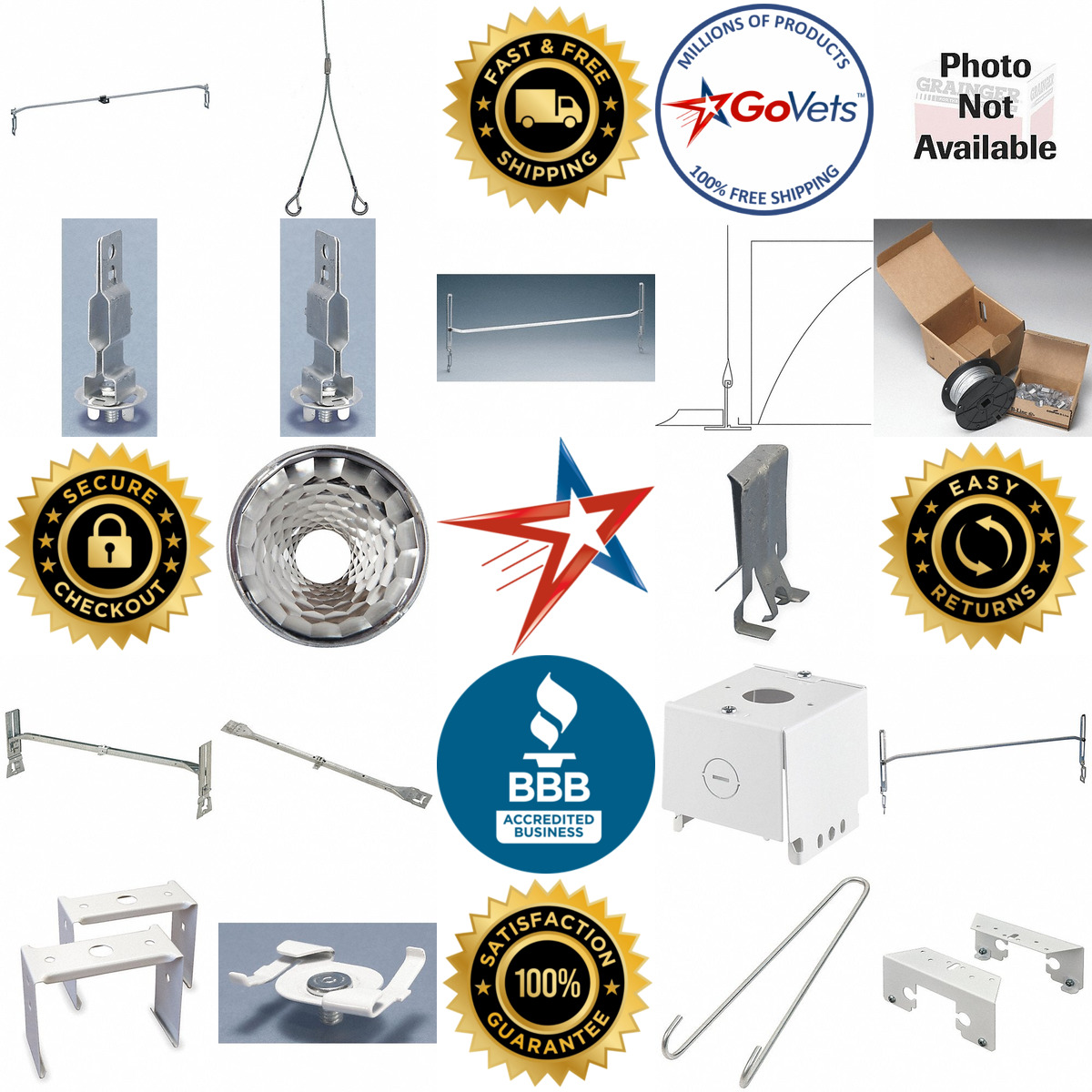 A selection of Hanging and Mounting Hardware products on GoVets