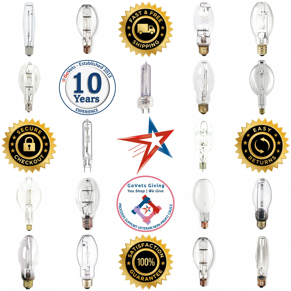 A selection of Hid Lamps and Bulbs products on GoVets