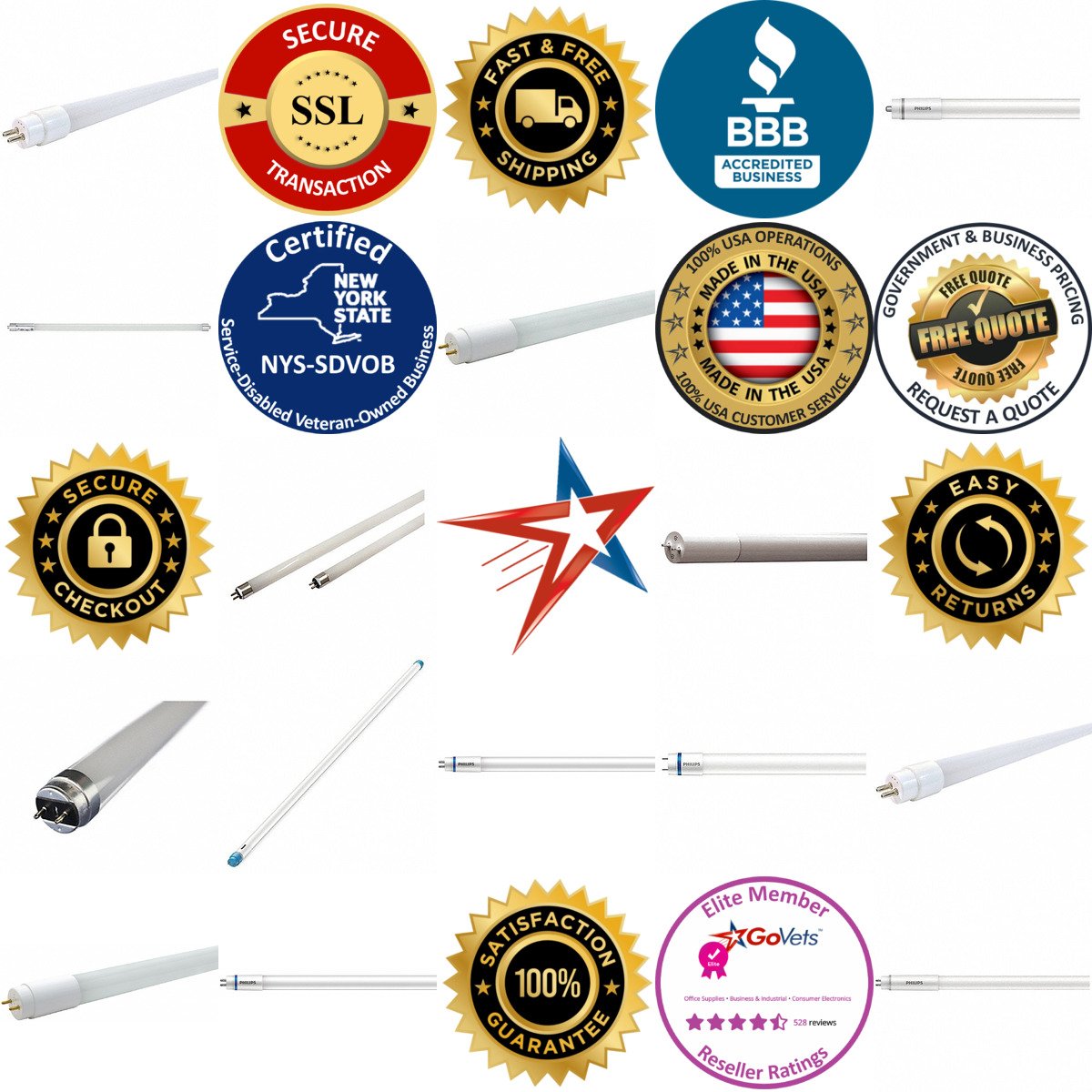 A selection of Linear Led Lamps products on GoVets
