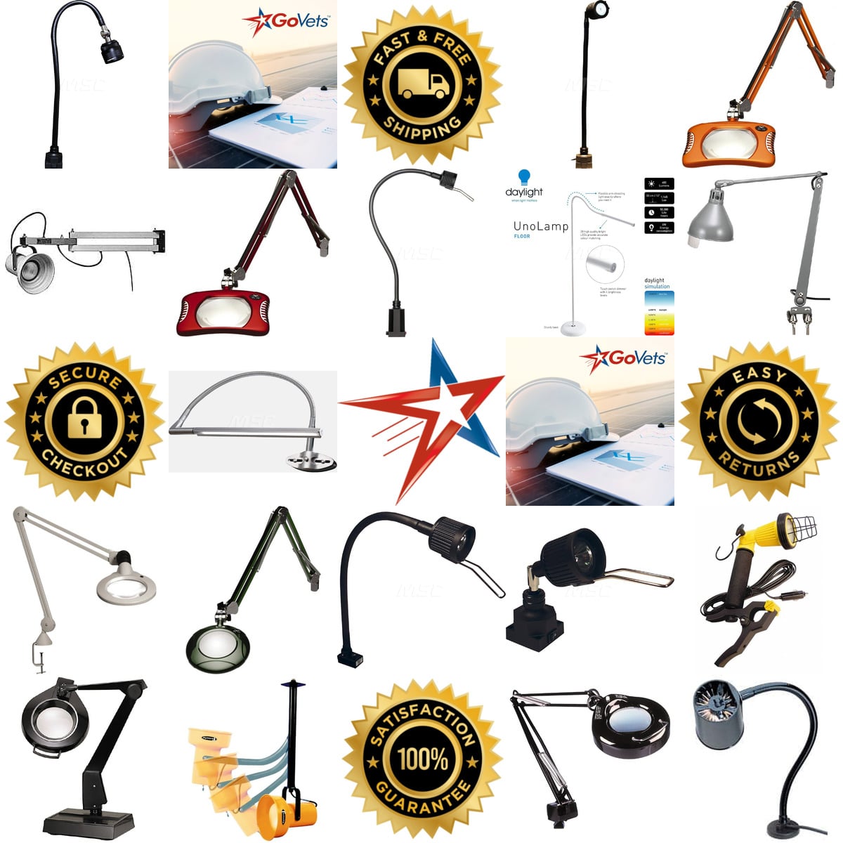 Millions of Products A selection of Task Lights products on GoVets