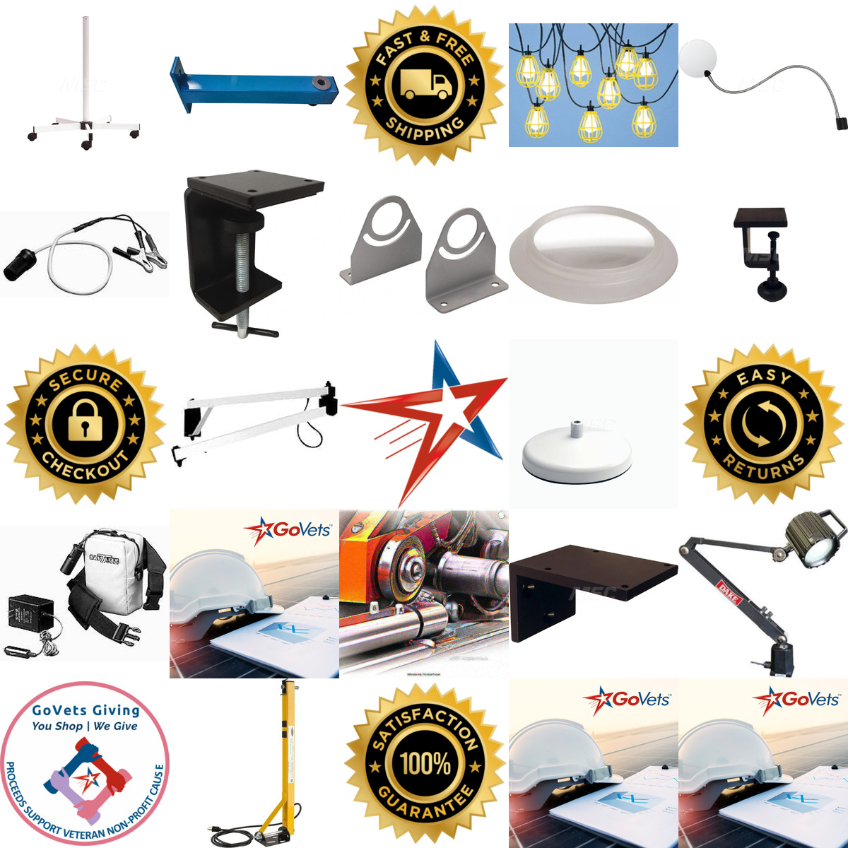 A selection of Task and Machine Light Accessories products on GoVets