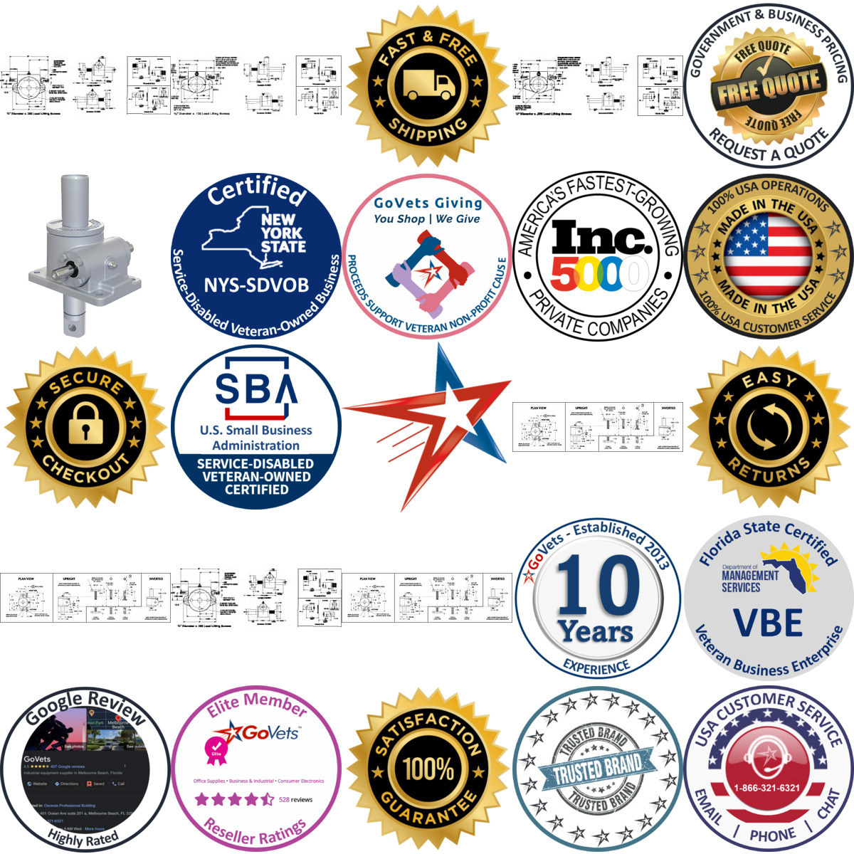 A selection of Mechanical Screw Actuators products on GoVets