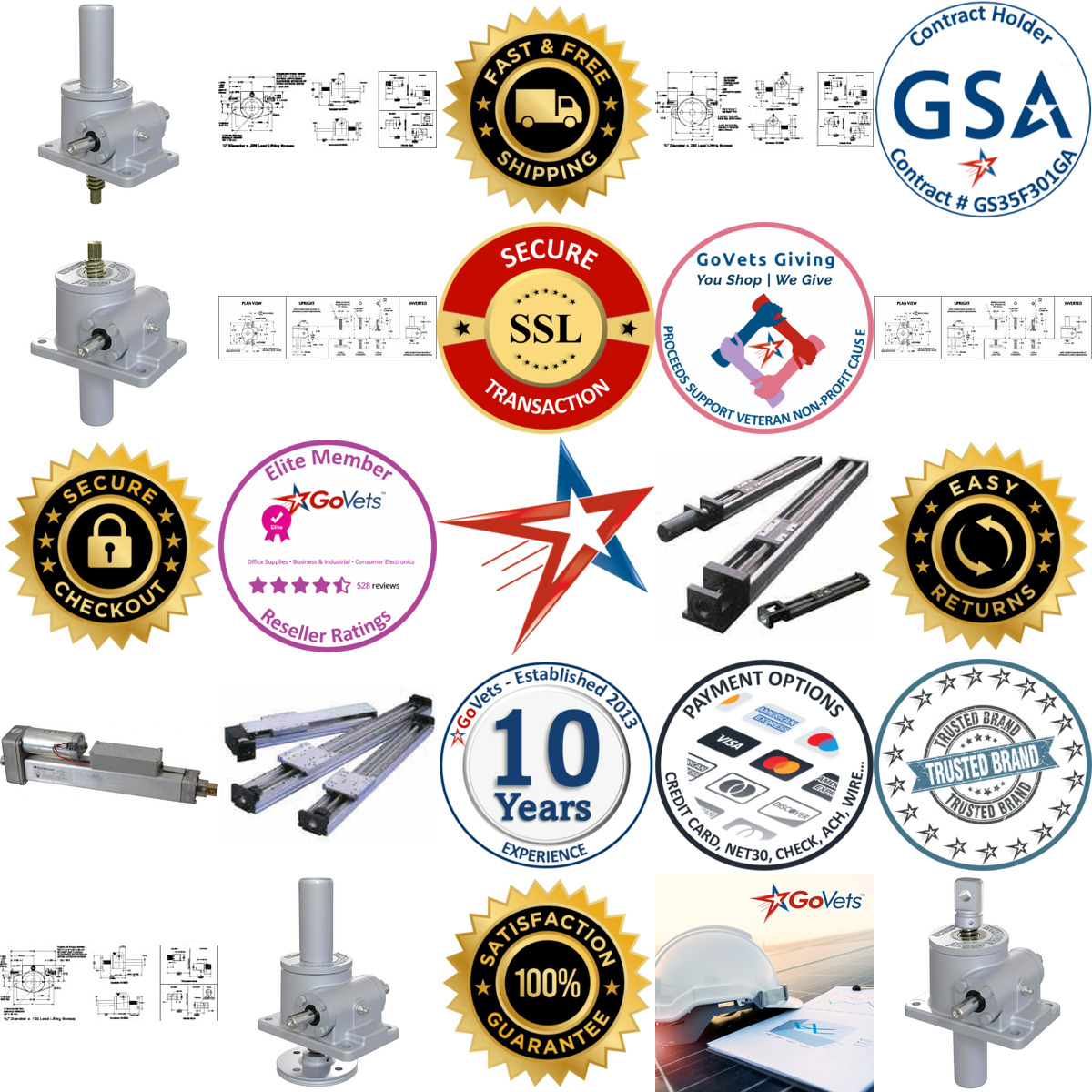 A selection of Linear Motion Actuators products on GoVets