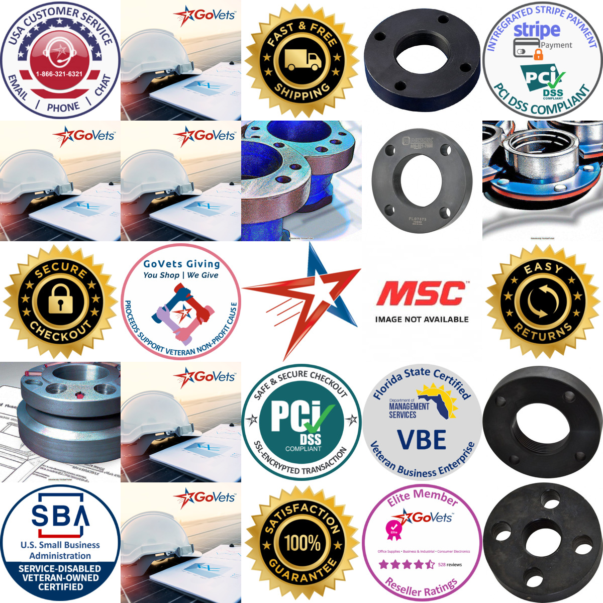 A selection of Precision Acme Mounting Flanges products on GoVets