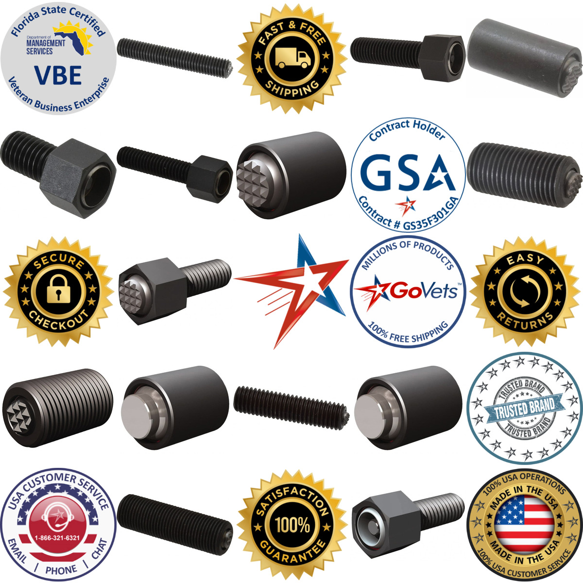 A selection of Swivel Action Gripper Assemblies products on GoVets