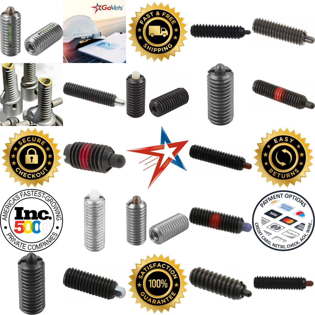 Millions of Products A selection of Spring Plungers products on GoVets