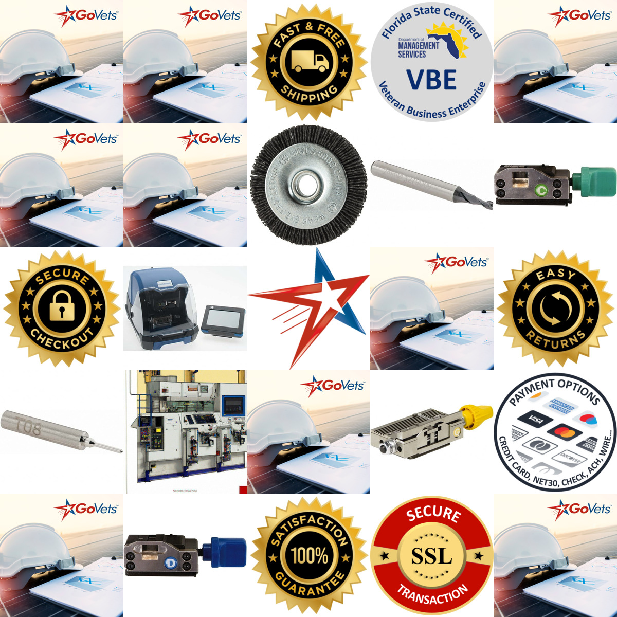 A selection of Key Machines products on GoVets
