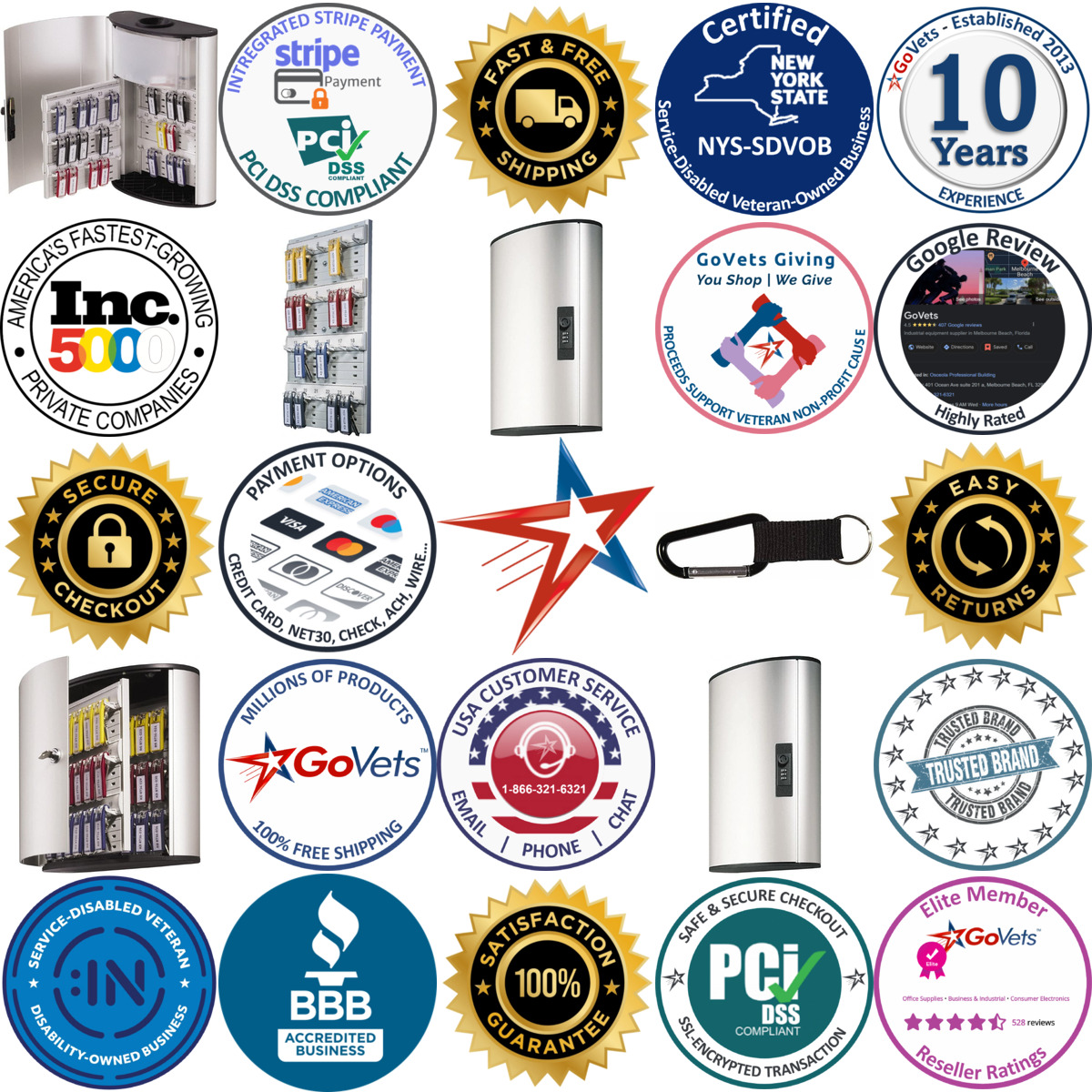 A selection of Durable products on GoVets