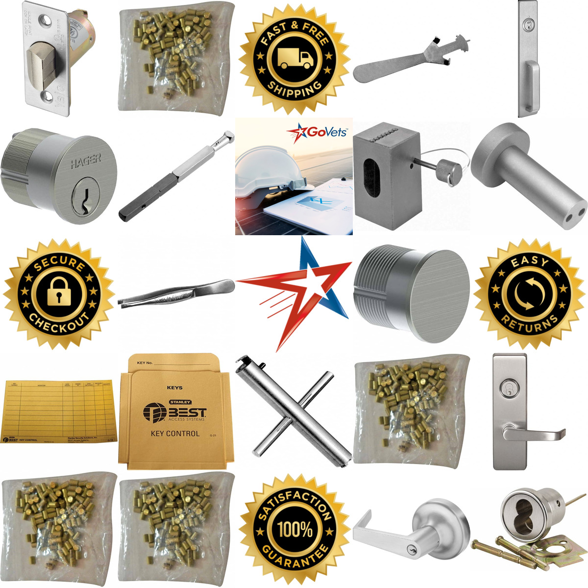 A selection of Lockset Accessories products on GoVets