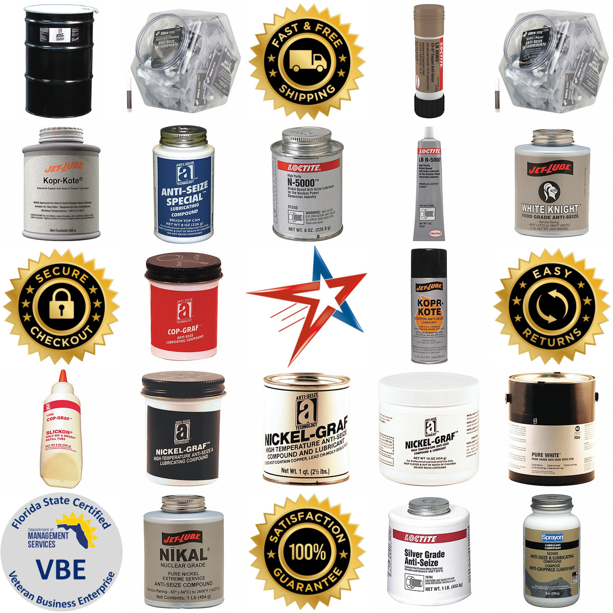 A selection of Anti Seize Compounds products on GoVets