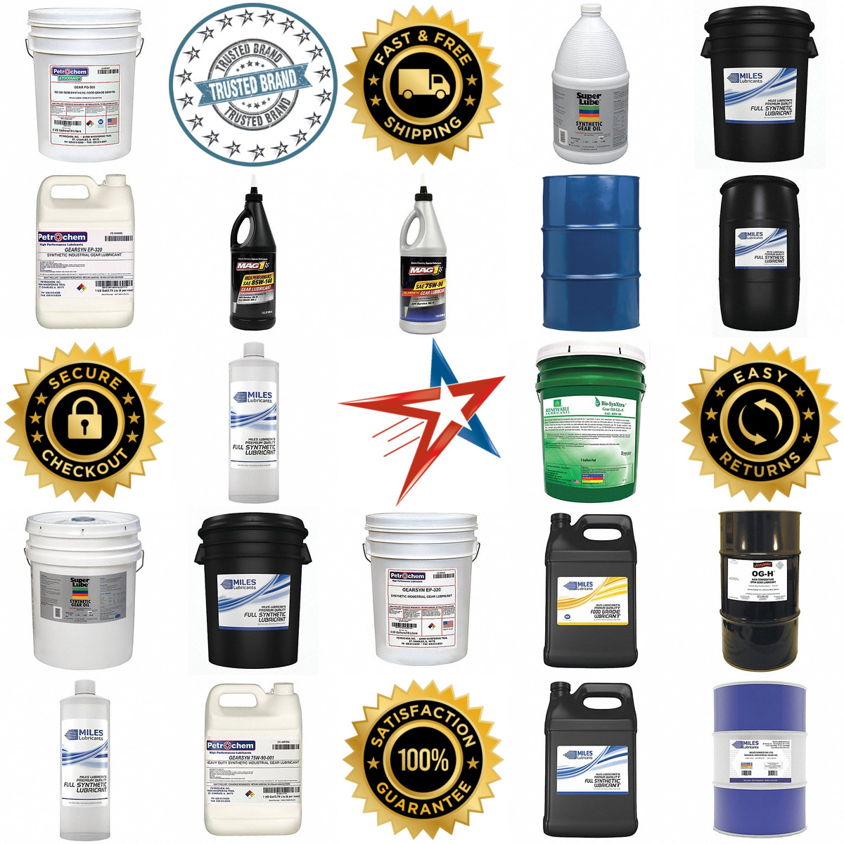 A selection of Gear Oil products on GoVets