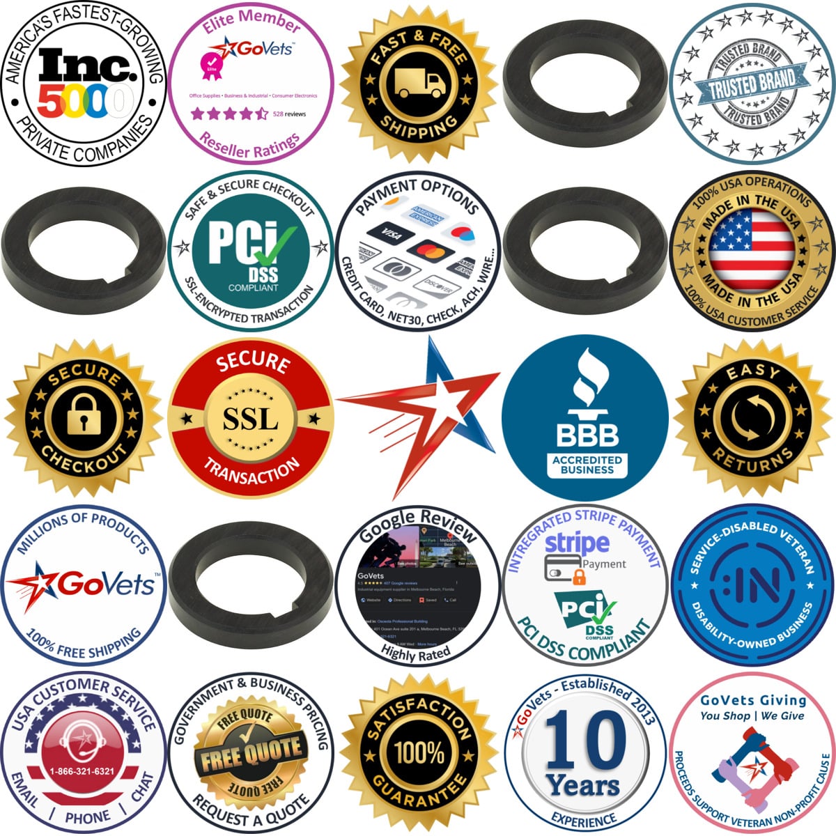 Millions of Products A selection of Parlec products on GoVets