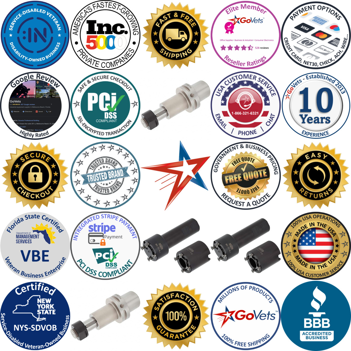 Millions of Products A selection of Tungaloy products on GoVets