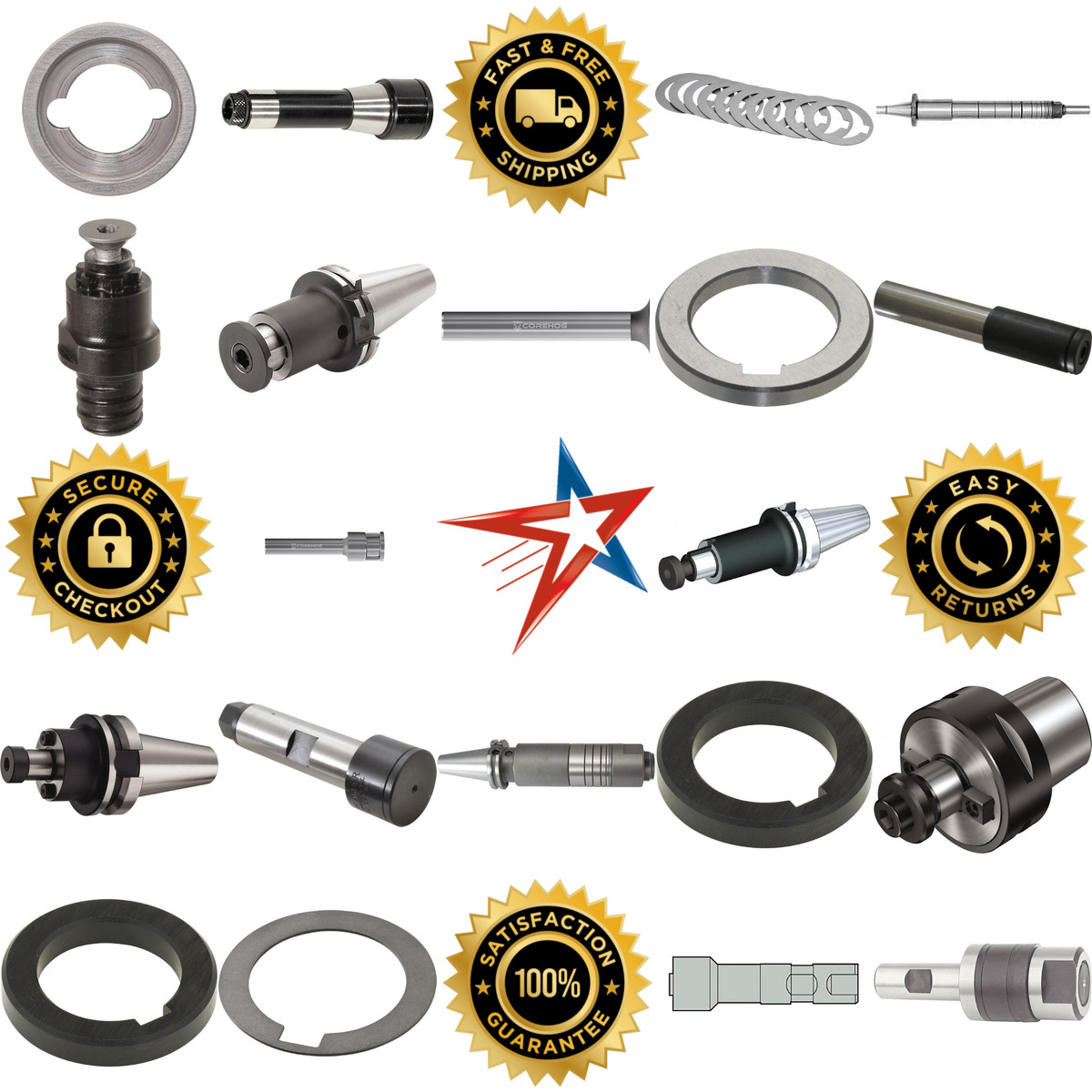 A selection of Machine Tool Arbors and Accessories products on GoVets