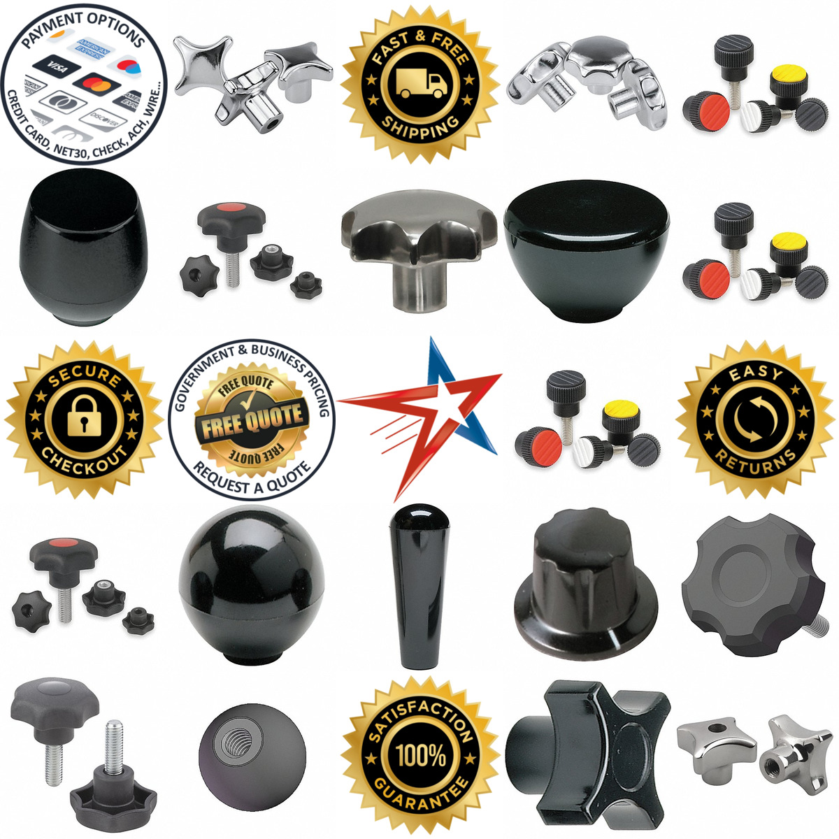 A selection of Hand Knobs products on GoVets