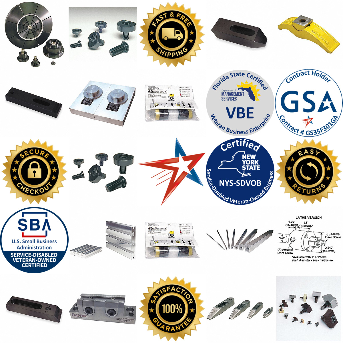A selection of Fixturing Clamps products on GoVets