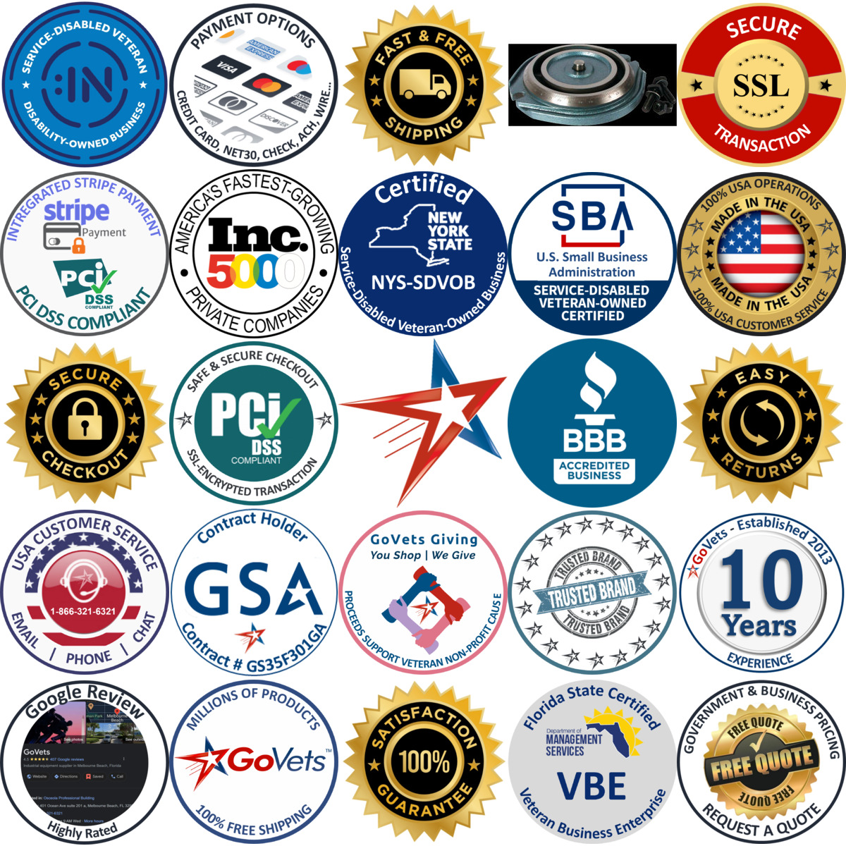 Millions of Products A selection of Vise Accessories products on GoVets