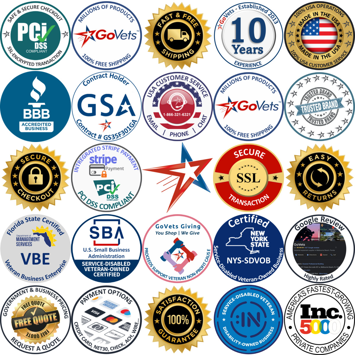 Millions of Products A selection of Clamp Components products on GoVets