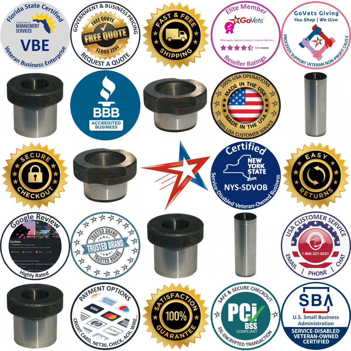 A selection of Drill Bushings products on GoVets
