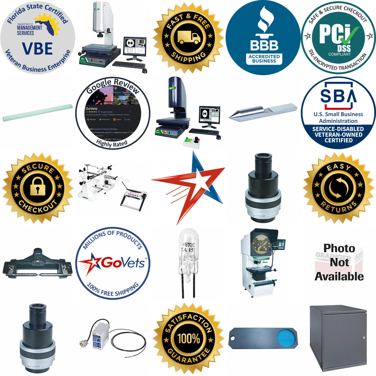 A selection of High Precision Measuring Equipment products on GoVets