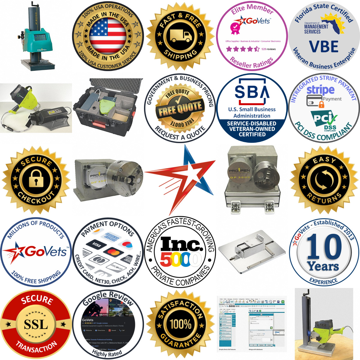 A selection of Percussion Marking Machine Accessories products on GoVets