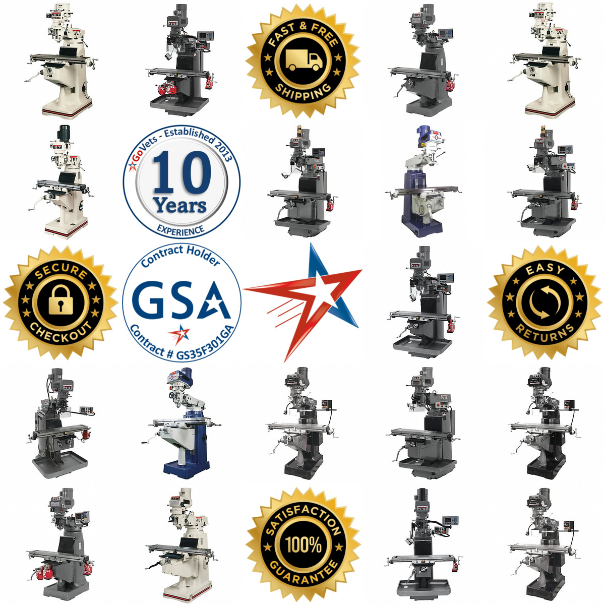 A selection of Knee and Column Milling Machines products on GoVets