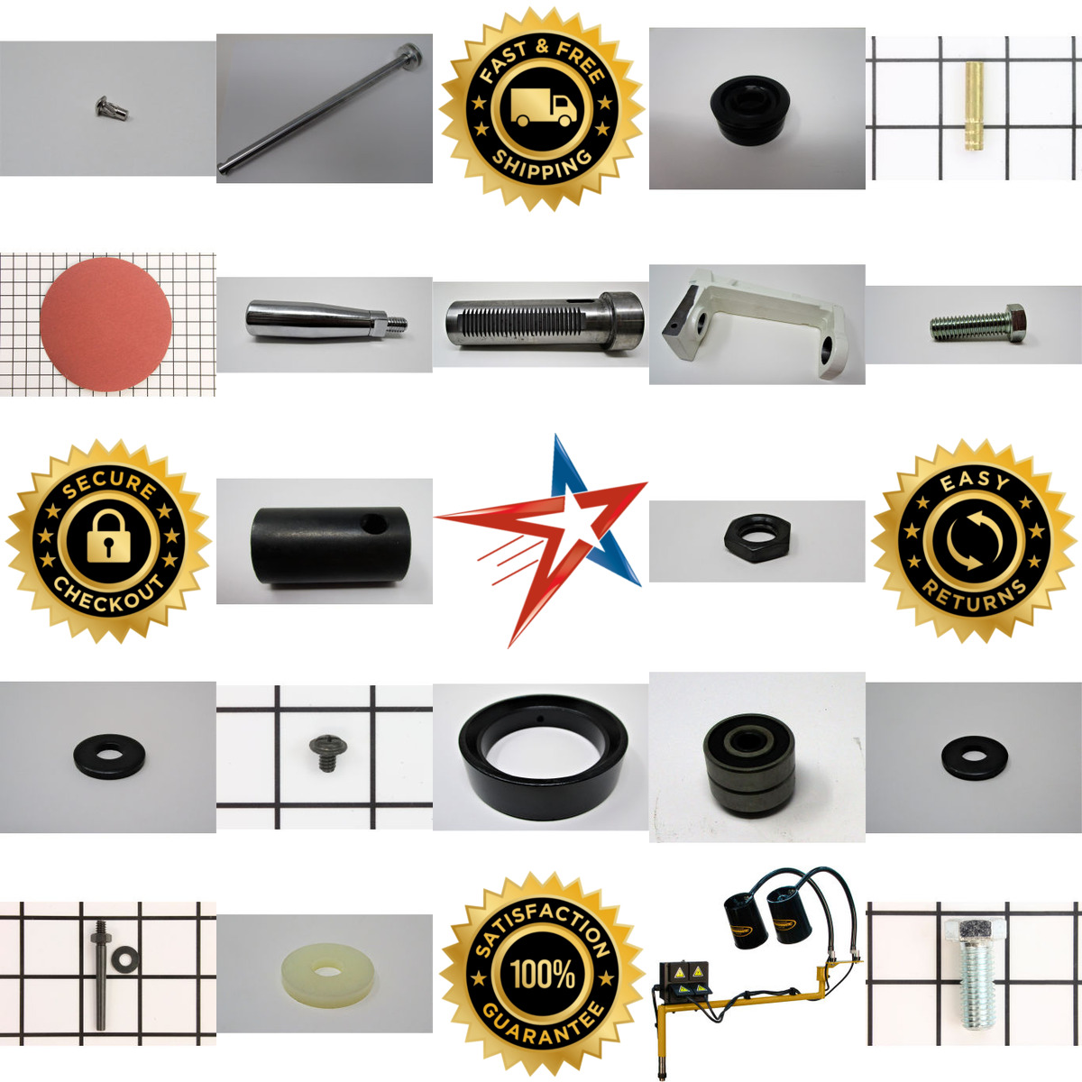 Millions of Products A selection of Machinery Parts and Accessories products on GoVets