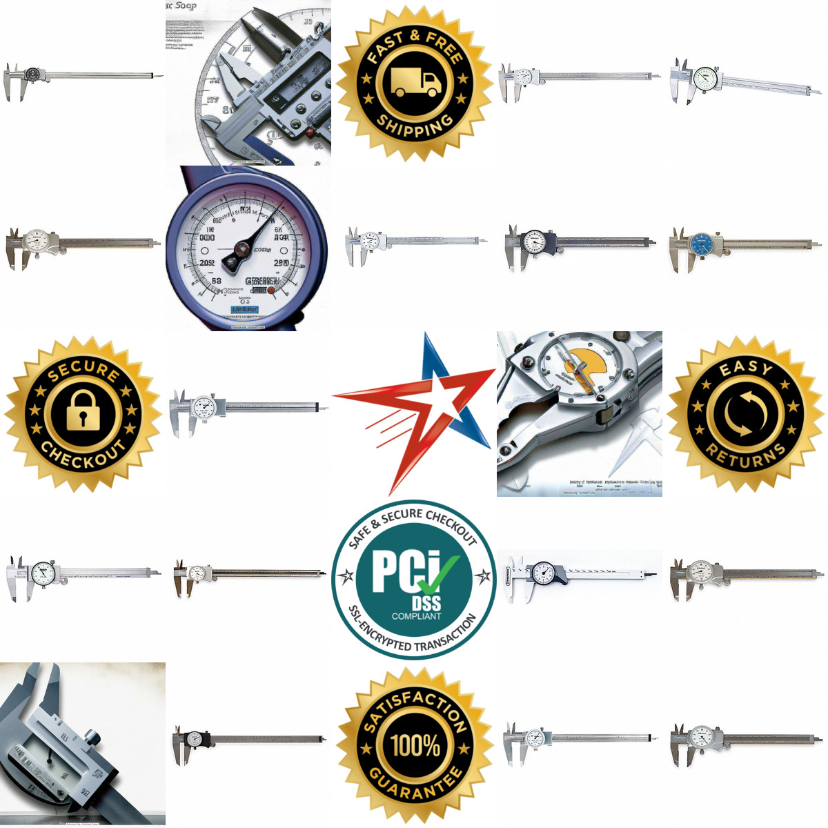 A selection of Dial Calipers products on GoVets