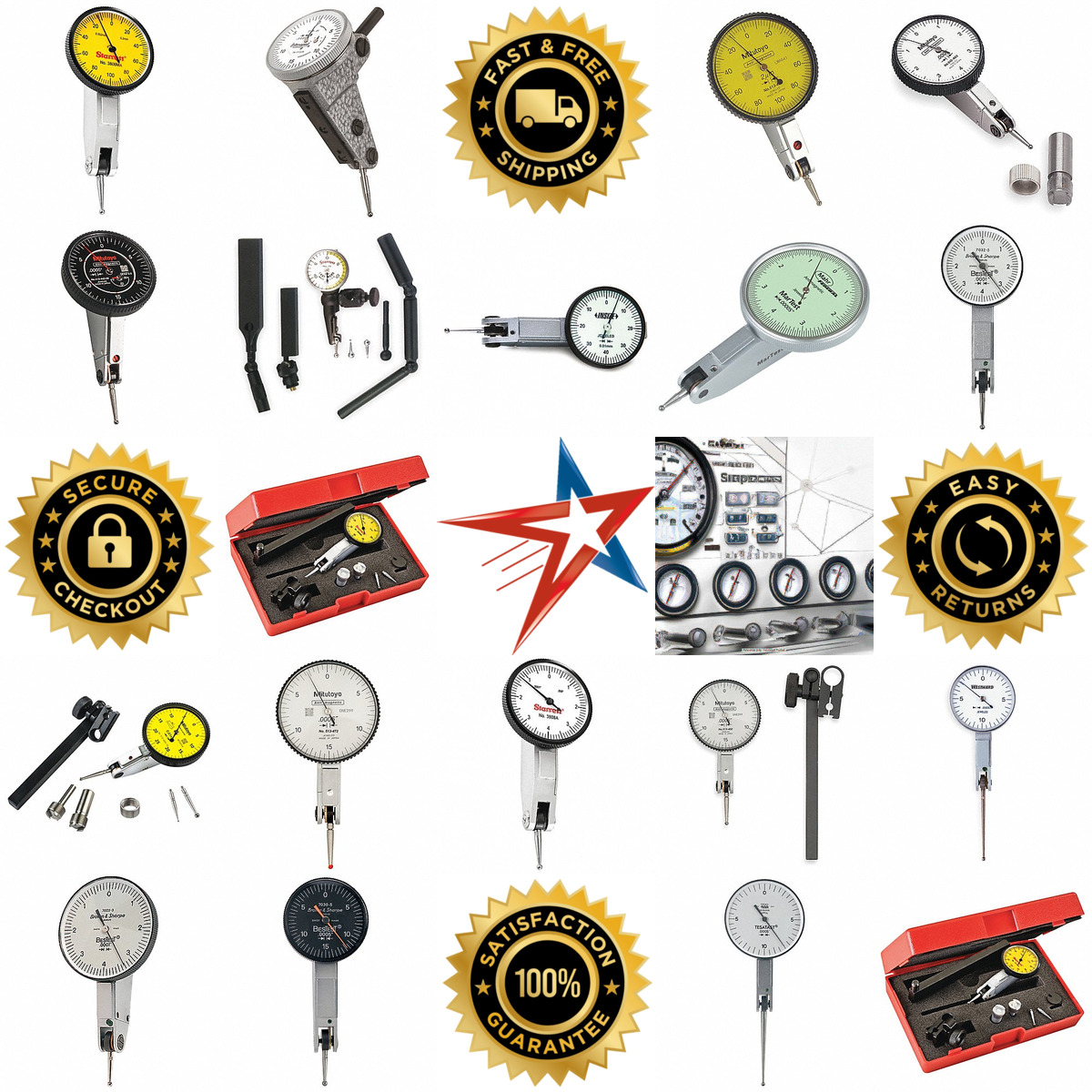 A selection of Dial Test Indicators and Sets products on GoVets