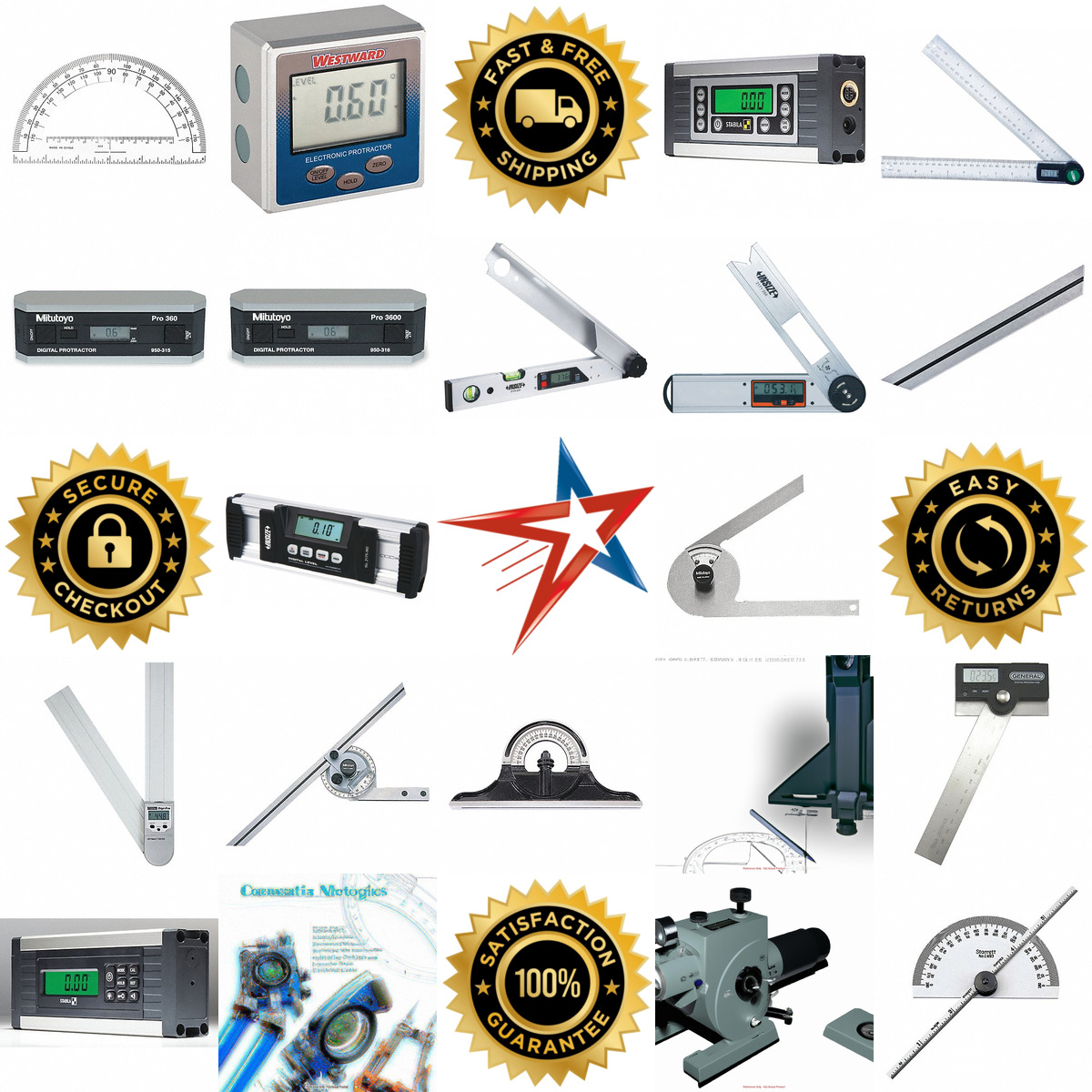 A selection of Digital Protractors and Angle Finders products on GoVets