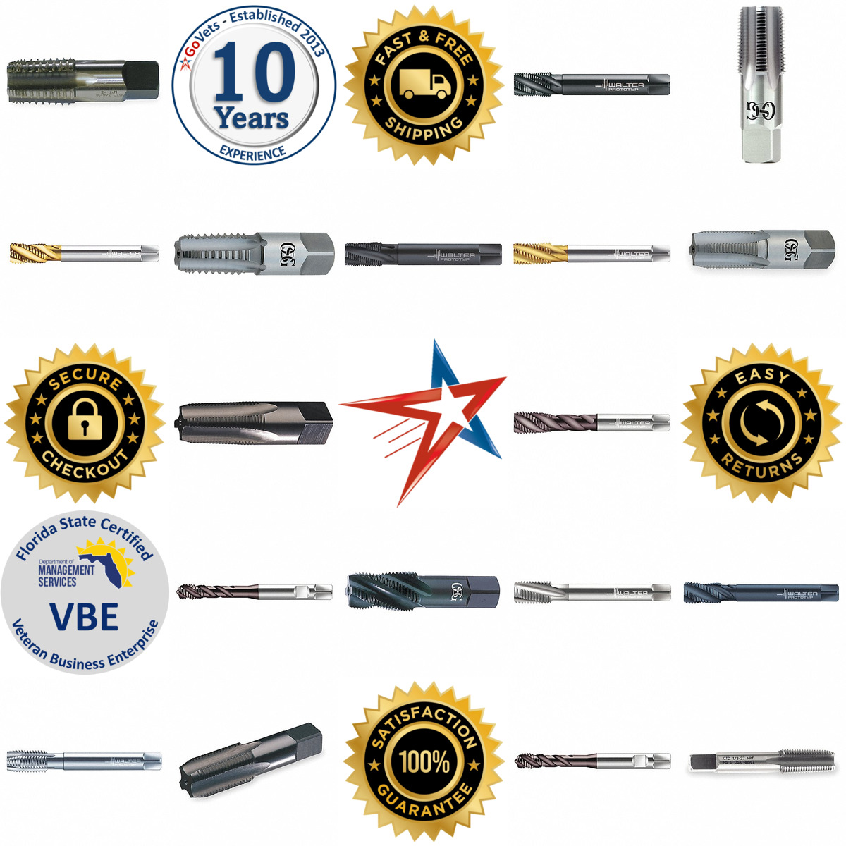 A selection of Pipe and Conduit Thread Taps products on GoVets