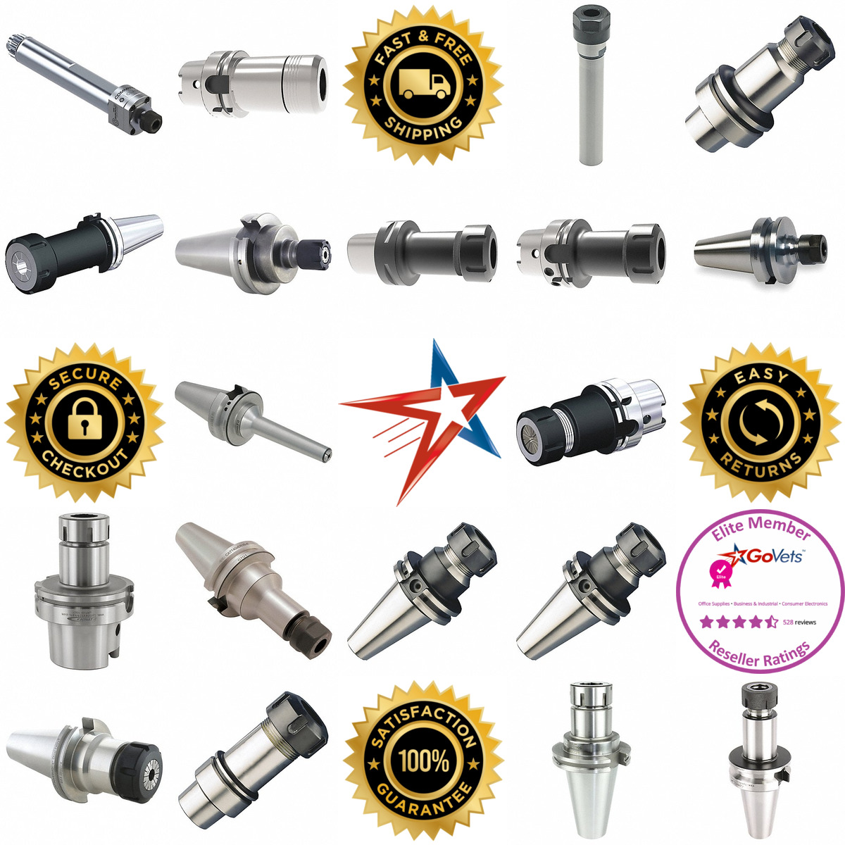 A selection of Collet Chucks products on GoVets