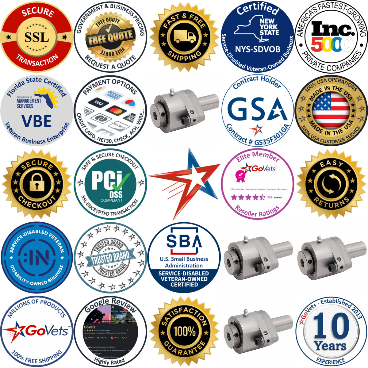 A selection of Rotary Broach Holders products on GoVets