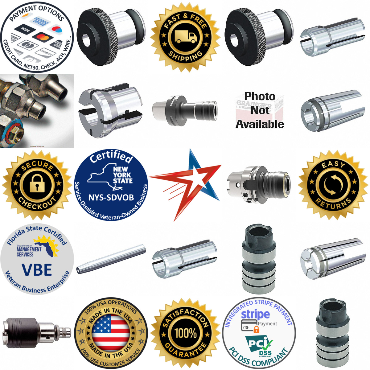 A selection of Tapping Adapters products on GoVets