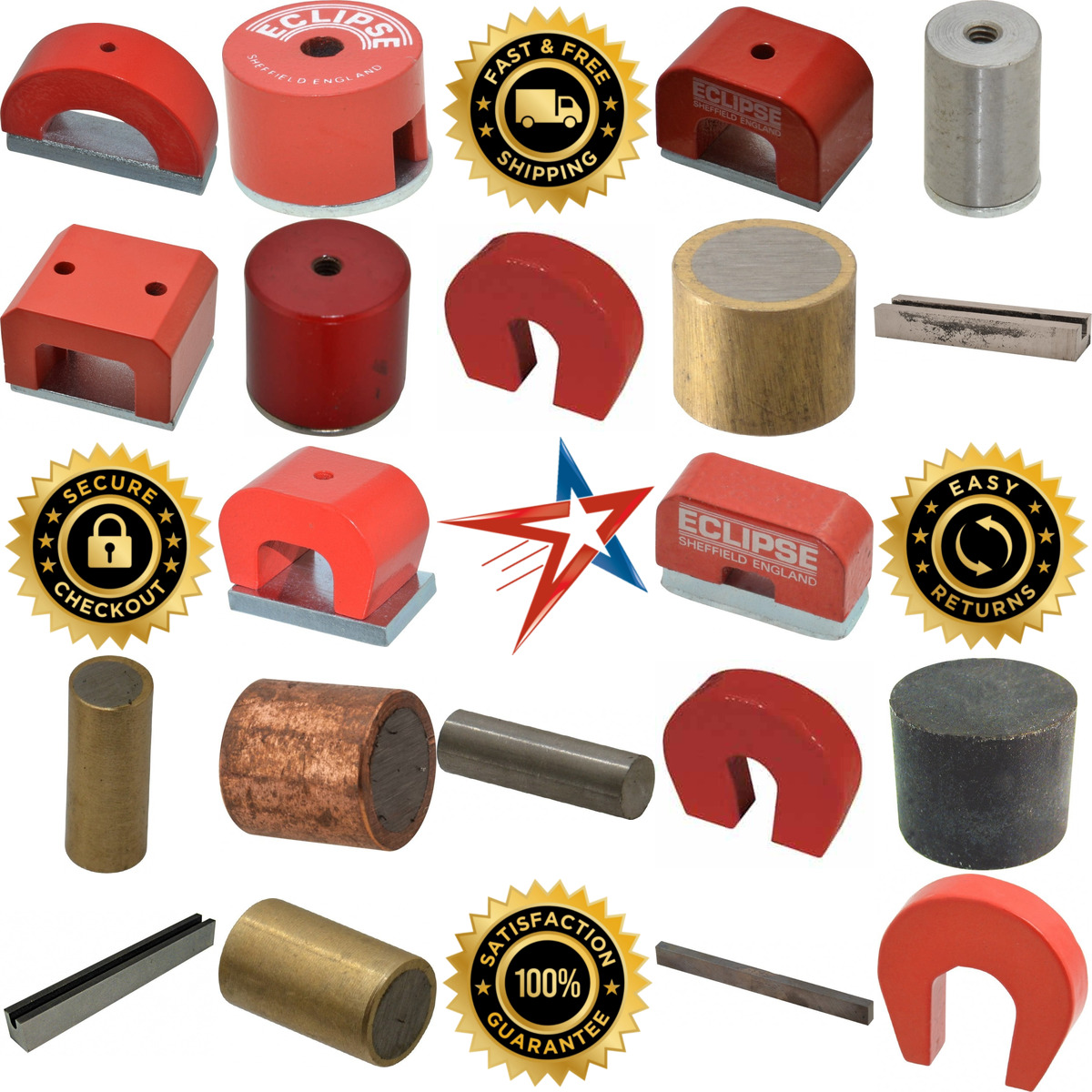 A selection of Alnico Magnets products on GoVets